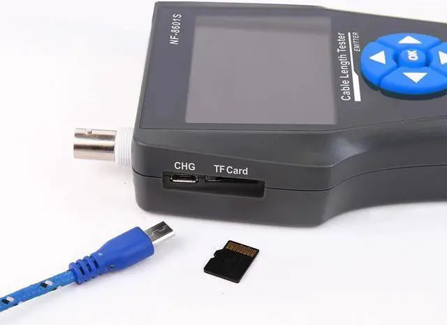 Alt view image 2 of 7 - Telephone Wire Tracker Electrical Line Finding Testing Cable Tester Handheld Line Finder Cable Detector Wire Measuring Instrument for Network Maintenance Collation For RJ45 RJ11 BNC Metal Cable PING/P