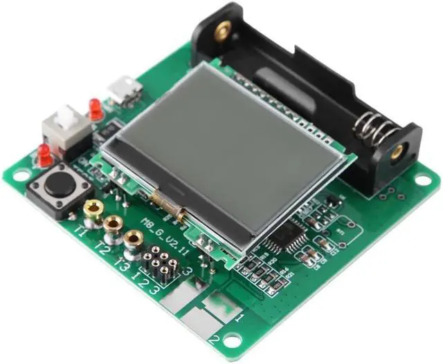 Alt view image 4 of 5 - Mega328 LCD Transistor Tester Diode Triode LCR Meter ESR PNP NPN MOSFET Meauring Tools