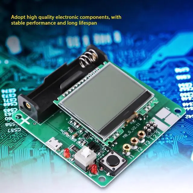 Alt view image 3 of 5 - Mega328 LCD Transistor Tester Diode Triode LCR Meter ESR PNP NPN MOSFET Meauring Tools