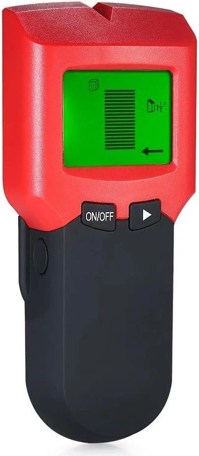 Alt view image 7 of 7 - Stud Finder Wall Detector with Large LCD Digital Wood Studs Center Finder Metal and AC Cable Live Wire Scanner Warning Detection