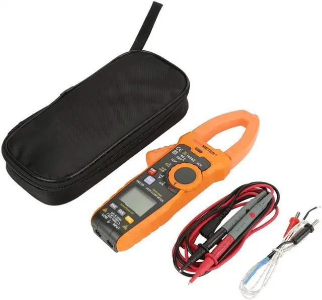 Alt view image 6 of 7 - PEAKMETER PM2128 Digital AC/DC Clamp Meter Voltage Current Meter Resistance Capacitance Tester