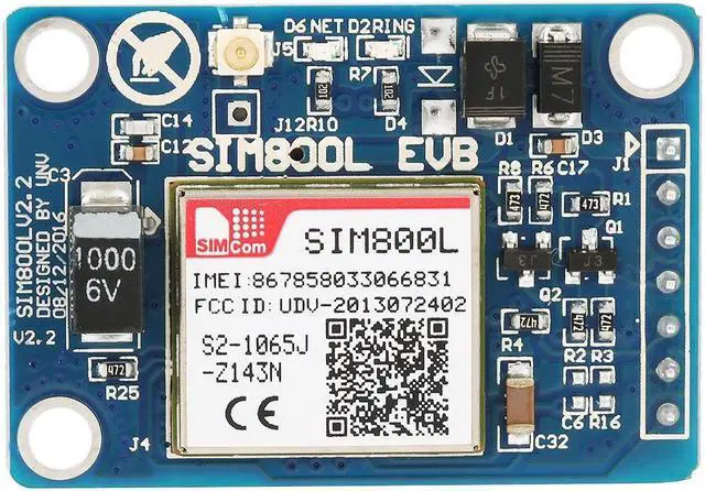 Alt view image 5 of 7 - SIM800L Module GSM GPRS SMS with Antenna Replacement for SIM900A Durable