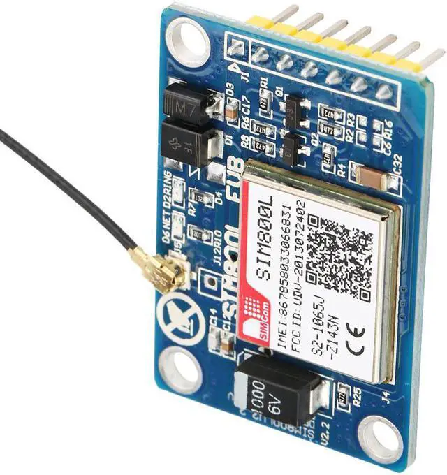 Alt view image 2 of 7 - SIM800L Module GSM GPRS SMS with Antenna Replacement for SIM900A Durable