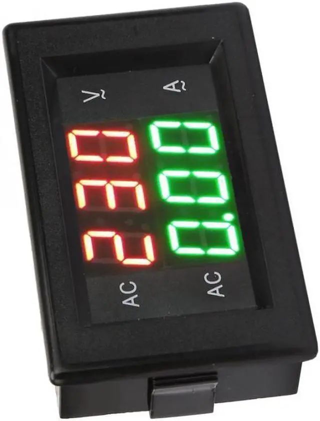 Alt view image 5 of 6 - YB4835VA Digital Display AC 500V/50A LED Ampere Meter Voltmeter Current Solid Type