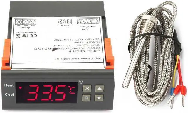 Main image of MH1301B Digital Thermostat Adjustable Electronic Microcomputer Temperature Controller Switch AC220V Microcomputer Controlling