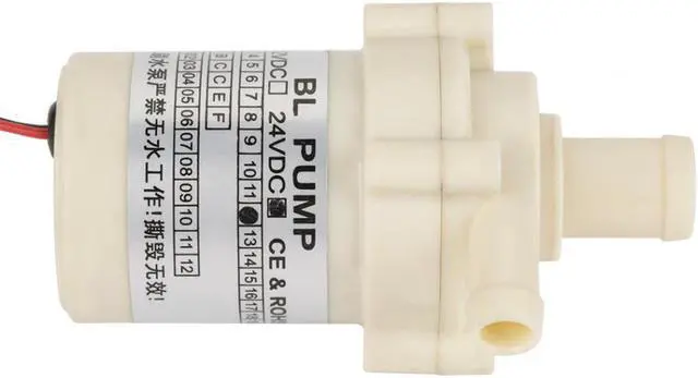 Alt view image 3 of 7 - DC 24V 12W Water Pump Food Grade Brushless Motor Pump for Aquarium Water Circulation System Water Pump