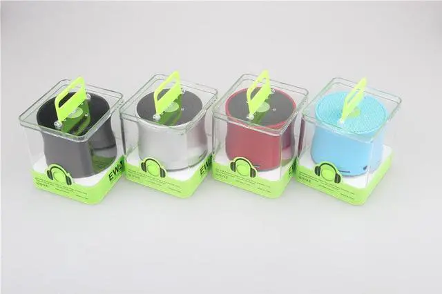 Alt view image 6 of 6 - Speaker Wireless Bluetooth Connect For Phone/Tab/PC Support MicroSD Card with Mini Subwoofer EWA A150 (Black)