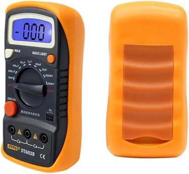 Alt view image 5 of 7 - SZBJ Capacitance Meter DT6013B Handheld Digital Capacitance Meter Capacitor w/ LCD Backlight