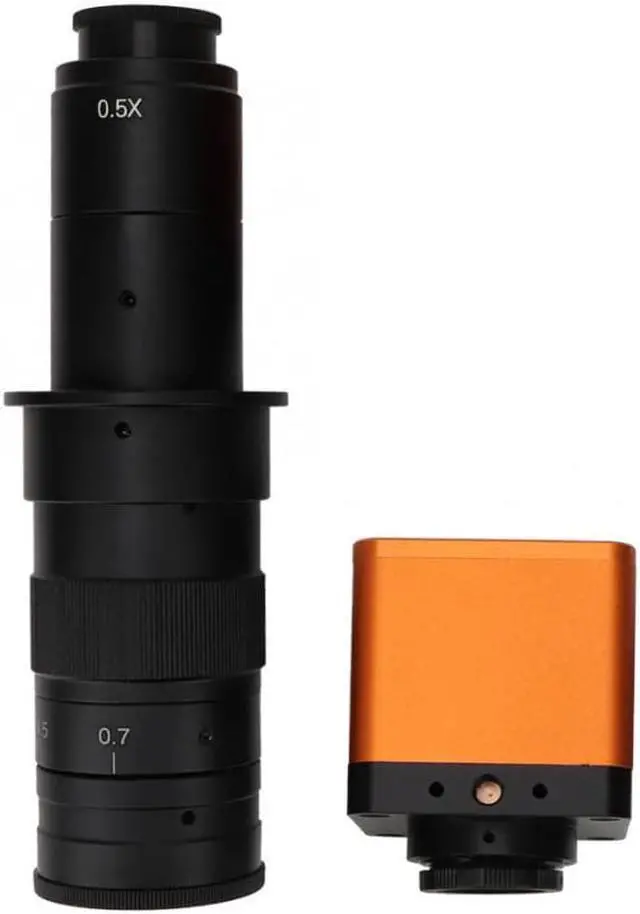 Alt view image 6 of 7 - 34mp HDMI Industrial Microscope Camera USB Digital Microscope With 180x Lens 100-240V Camera with HDMI USB2.0 Two Output