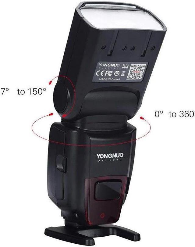 Alt view image 2 of 7 - YONGNUO YN862C Wireless TTL Camera Flash Master Slave Speedlite 1/8000s HSS 1.5s Recycling Time Auto Manual Zoom with 1800mAh Li-ion Battery for Canon 5D IV/5D SR/5D III/5D II/6D II/6D/7D/7DII/70D/60D