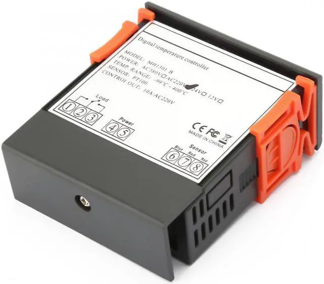 Alt view image 3 of 7 - MH1301B Digital Thermostat Adjustable Electronic Microcomputer Temperature Controller Switch AC220V Microcomputer Controlling