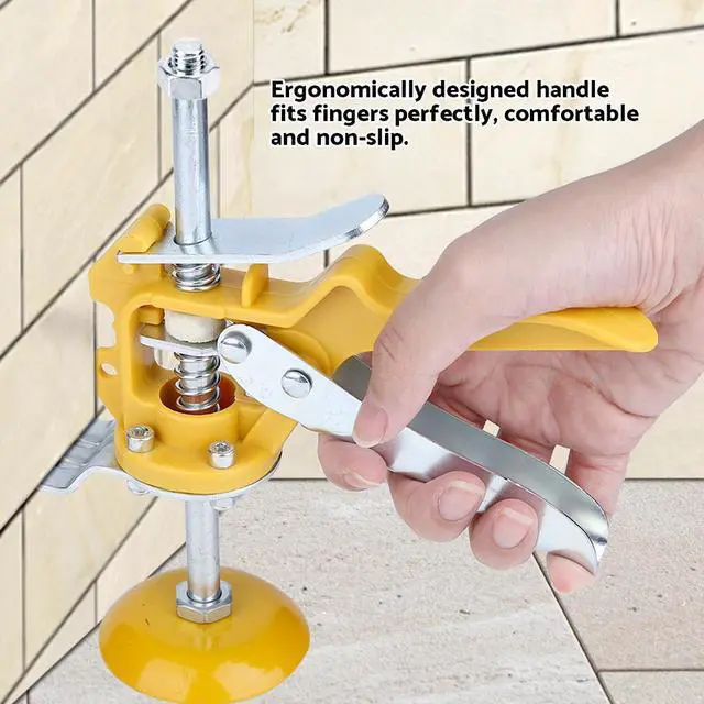 Alt view image 2 of 7 - Wall Tiling Locator Ceramic Tile Leveling Adjustable Height Locator Pliers Tiling Tool Building Hardware