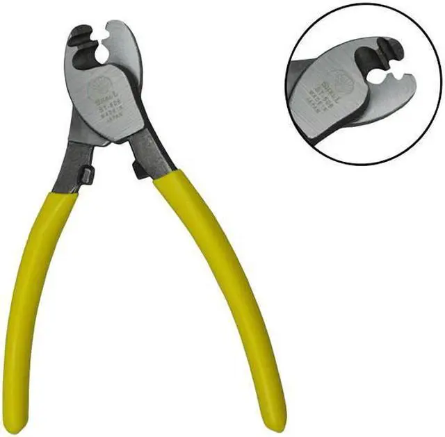 Alt view image 2 of 2 - Diagonal Pliers Electrical Wire Cable Cutting Cutter Inch Wire Cutter Cable Crimping Hand Tools Cable Stripping