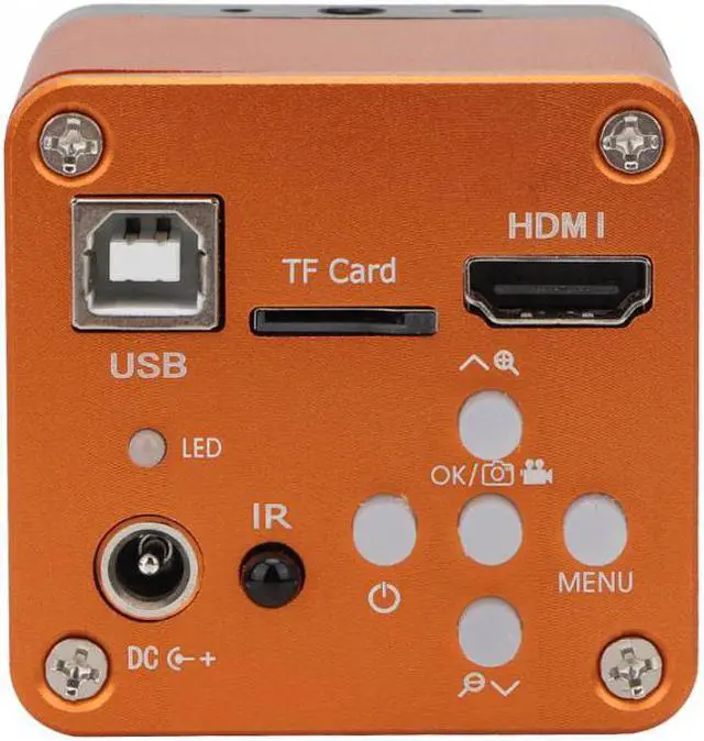 Alt view image 3 of 7 - 34mp HDMI Industrial Microscope Camera USB Digital Microscope With 180x Lens 100-240V Camera with HDMI USB2.0 Two Output