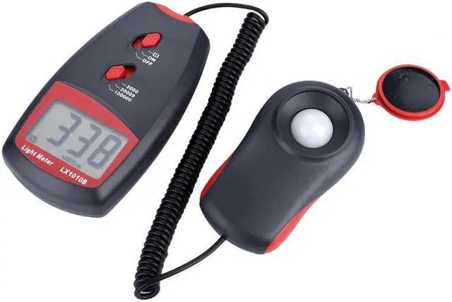 Alt view image 2 of 5 - LX1010B Digital Light Meter Luxmeter LCD Display Environmental Testing Illuminometer Tools Accessory