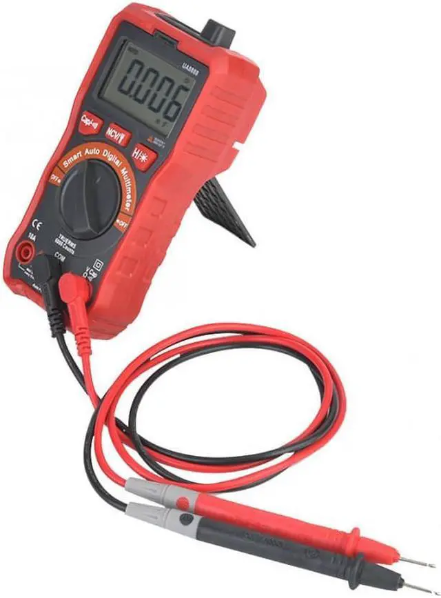 Alt view image 6 of 7 - UA8888 Red Backlight Display Automatic Digital Multimeter DC/AC Voltage Current Meter Multimetro Digital