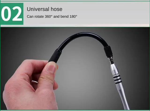 Alt view image 4 of 7 - ELECALL CRV Material 61 in 1 screwdriver Bit Magnetic Driver Kit Precision Screwdriver set Hand Tools for Phone Electronics Repair Tool Kit