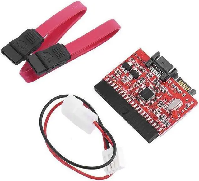 Alt view image 2 of 3 - IDE to SATA SATA to IDE ATA ATAPI Serial HDD Mutual Converter Adapter W/ Cable