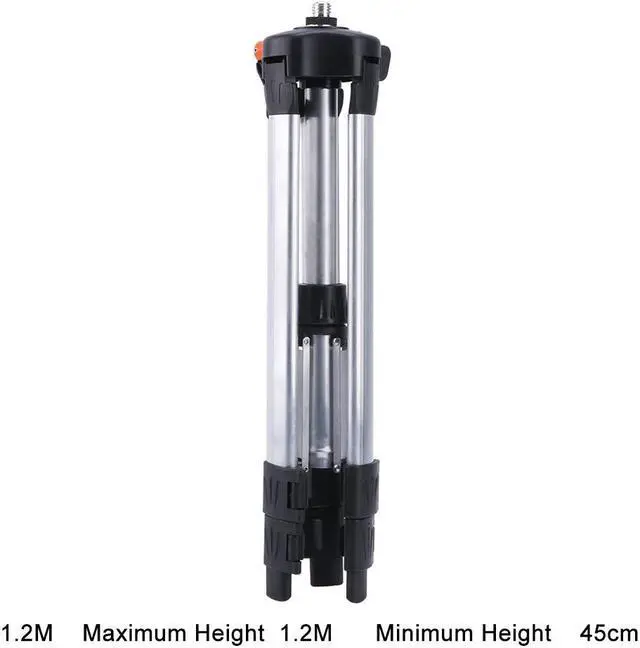 Alt view image 2 of 3 - ELECALL Tripod for Laser Level 1.2m Infrared laser levels Tripod 5/8'' Screw