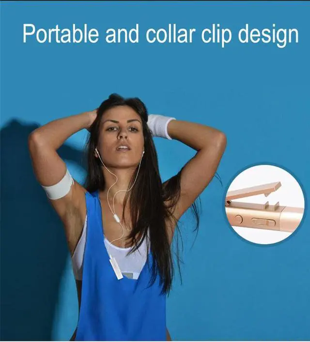 Alt view image 5 of 7 - Newest Fineblue W688 Bluetooth Earphone Bluetooth 4.1 Universal Sport Wireless With Collar clip Sports Bluetooth Headset (Black)