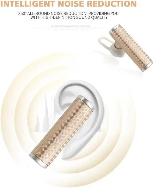 Alt view image 4 of 7 - DPRUI wireless headphones with Charging Box Wireless Stereo Earbud Business Earphone Bluetooth headphones for a mobile phone (Black)