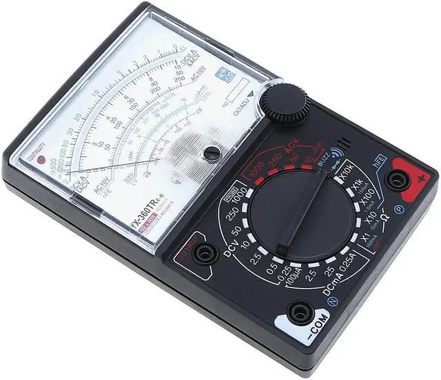 Alt view image 3 of 7 - YX- 360TRNB Mini Portable Poin-ter Multimeter with One Pair Test Pen for Measuring DC AC Voltage and DC Curren