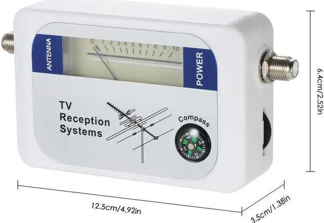 Alt view image 2 of 6 - Digital Satellite Signal Finder Satellite Finder Satellite Signal Meter TV Antenna Satellite Signal Finder Meter with Compass