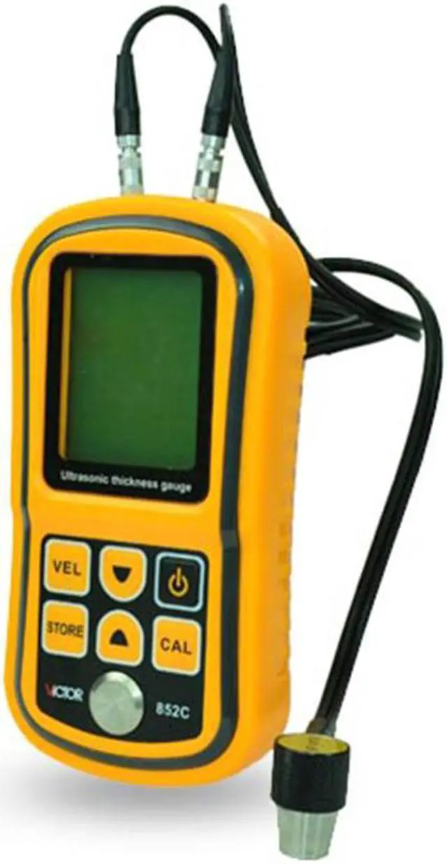 Main image of VC852C High Precision Ultrasonic Thickness Gauge Glass 1.2-225mm Digital Plate