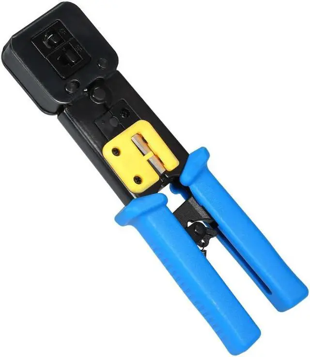 Alt view image 4 of 4 - Multi-functional RJ11 RJ45 Network Telephone Cables Pliers 6P/8P Cable Stripper Cutter Crimping Pliers Crimp Tool