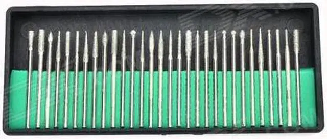 Main image of WLXY WL-103 Corundum Abrading Polishing Head Set - Silver