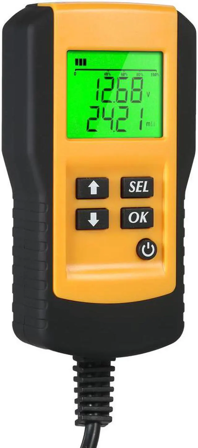 Alt view image 5 of 7 - 12V battery tester Digital Car Battery Analyzer Voltmeter for Automotive Vehicle Battery Diagnostic car detector Tester Tool