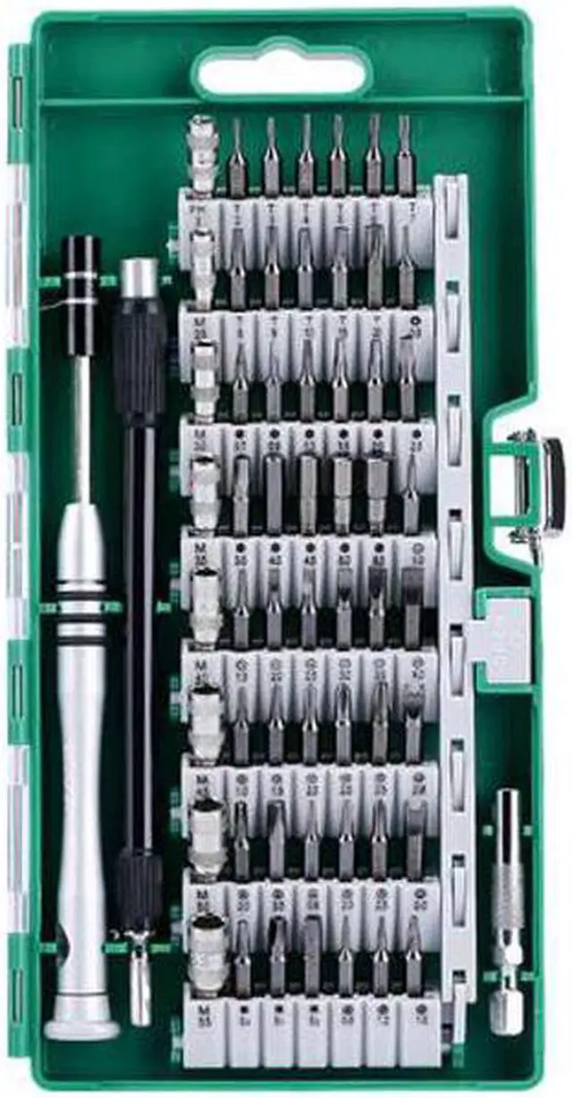 Main image of ELECALL CRV Material 61 in 1 screwdriver Bit Magnetic Driver Kit Precision Screwdriver set Hand Tools for Phone Electronics Repair Tool Kit