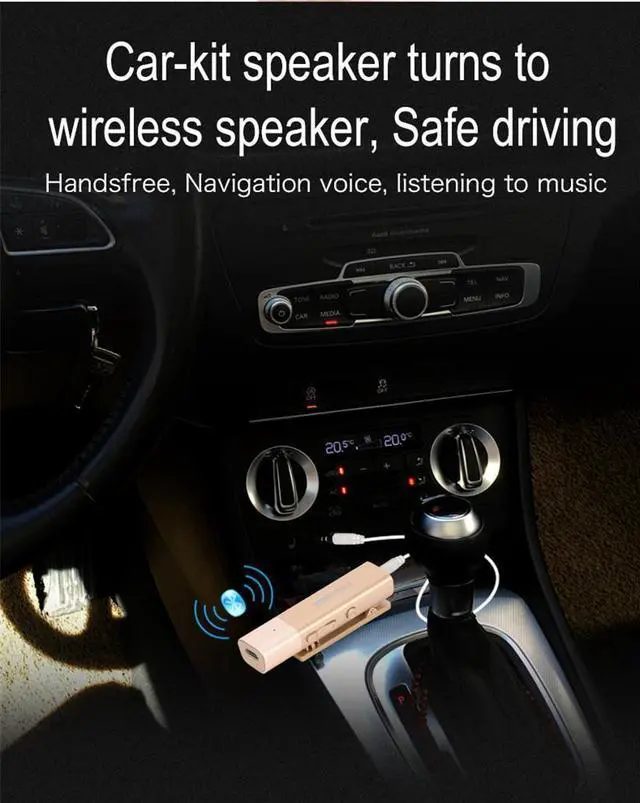 Alt view image 4 of 7 - Newest Fineblue W688 Bluetooth Earphone Bluetooth 4.1 Universal Sport Wireless With Collar clip Sports Bluetooth Headset (Gold)