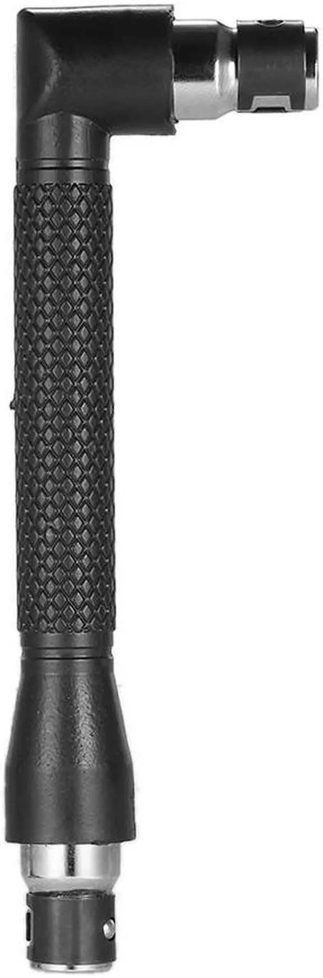 Alt view image 3 of 5 - 2 in1 multitool L-shaped Angle Head Socket Wrench + 1/4 Inch Screwdriver Bits Holder Double-head Screwdriver hand repair tools