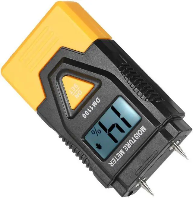 Alt view image 4 of 7 - 3 in 1 Digital wood moisture meter higrometro Wood Materials hermometer hygrometer Humidity Tester Temperature Measurement