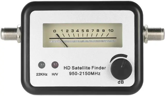 Alt view image 3 of 6 - Mini TV Antenna Satellite receiver Satellite Finder digital Satellite Signal Finder Satellite Signal Meter Meter with Compass