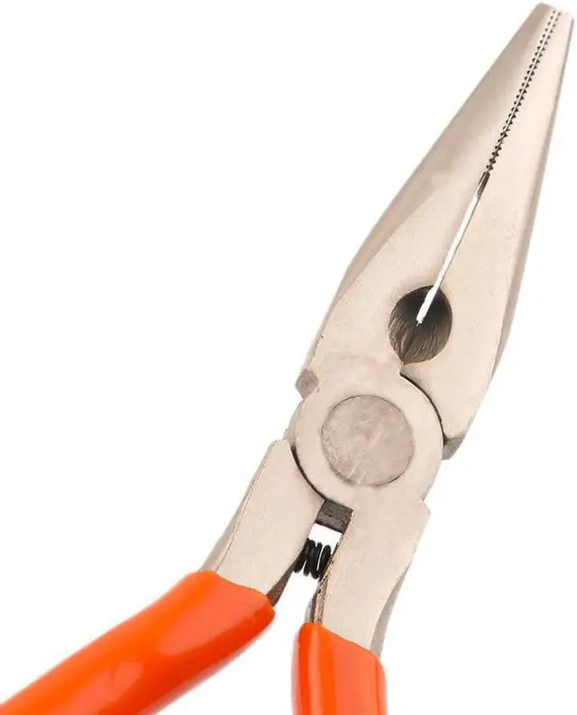 Alt view image 4 of 7 - 2pcs/set Long Nose Pliers And Diagonal Pliers Electrical Model Wire Cable Cutters Useful Hand Tools Side Snip Mini Pliers