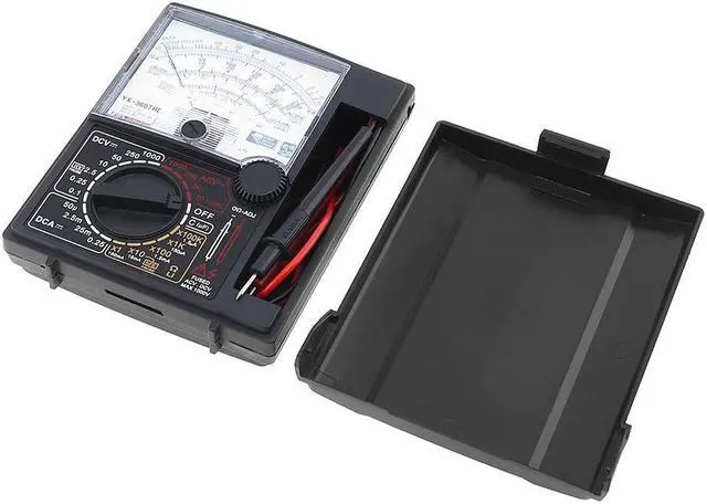 Alt view image 3 of 7 - YX- 360TRD Mini Portable Poin-ter Multimeter with One Pair Test Pen for Measuring DC AC Voltage and DC Current