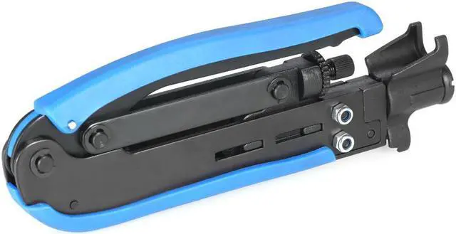 Alt view image 5 of 6 - Multitool portable Crimping Tool hand tools Cable Crimper Coaxial Compression Crimping Pliers electric tools for F RG59 RG6 RG11