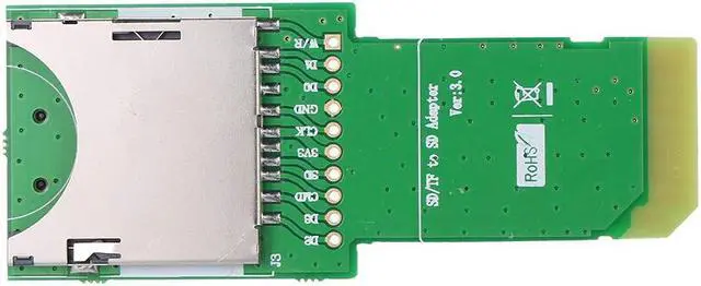 Alt view image 3 of 5 - 2-in-1 SD/TF Card Storage Expansion Board Memory Shield Tester PCB 2-in-1 Expansion Board Memory Shield Tester for SD/TF Card