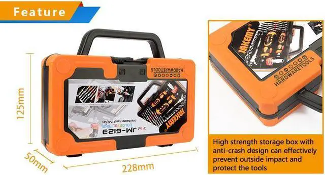 Alt view image 4 of 7 - New 31 In 1 Precision Screwdriver Tools For Cars Repair Color Ring Professional Repair Hand Tool Set Electronic Hand Tool Set