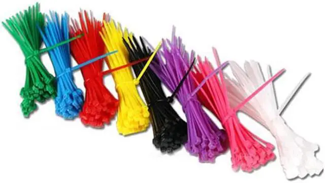 Main image of 8 colours Self-Locking Nylon Cable Ties 100Pcs/Pack Colorful Cable Zip Tie Loop Ties For Wires Tidy And Sort Colours 3*100mm