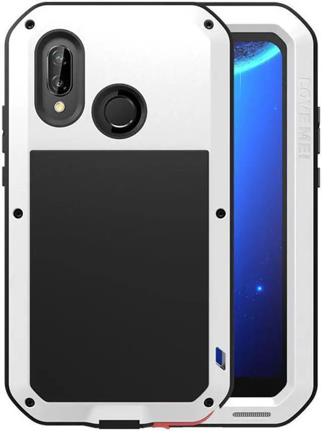 Main image of Love Mei Metal Armor Shockproof Case Aluminum Cover For HUAWEI NOVA 3e (White)