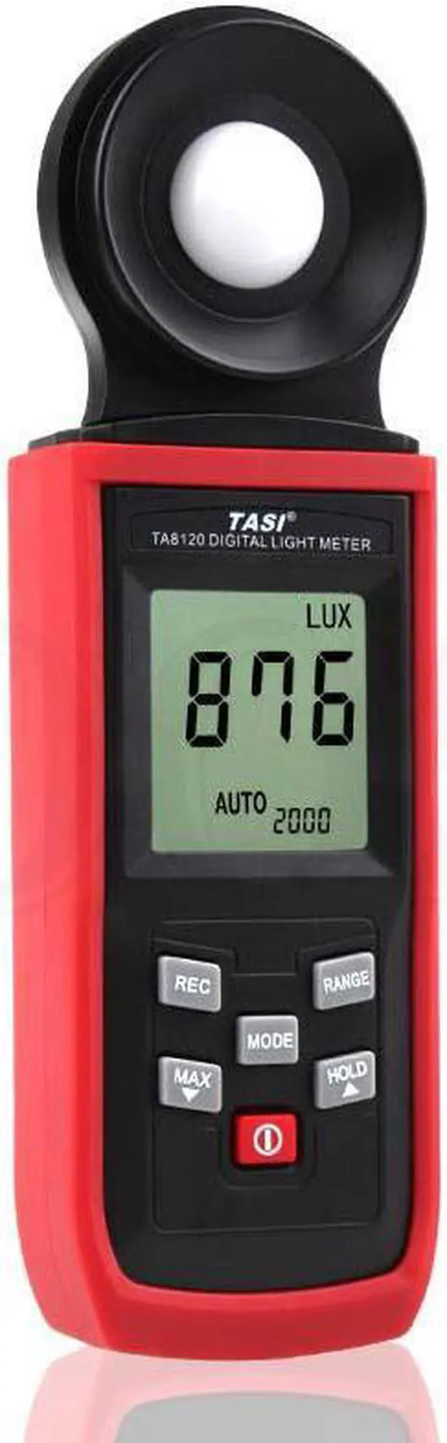 Main image of TA8121 Light Meter 200/2000/20000/100000 Lux, Digital Illuminometer Lux/FC Measure Tester Photometer