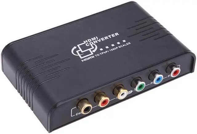 Alt view image 3 of 6 - New Portable 1080P HDMI to Component Video (YPbPr) Video converter for HDTV Monitor