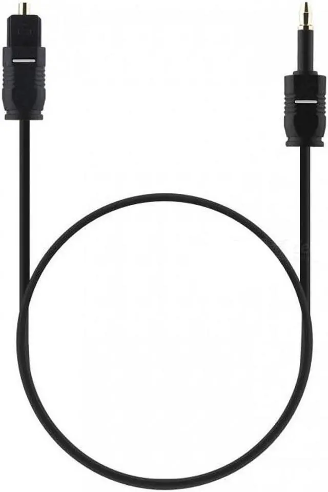 Main image of 6.6 Feet Toslink to Mini Toslink Digital Optical S/PDIF Cable