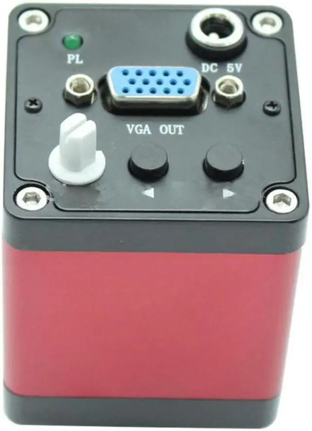 Alt view image 3 of 5 - HD1.3MP 3 in1 Digital Industrial Microscope Camera VGA outputs Standard C-mount & Mini 5X-100X C-MOUNT Zoom Lens