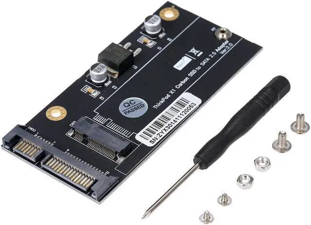 Alt view image 3 of 5 - 20+6 Pin SSD to SATA 2.5" Adapter Card Converter For Lenovo Thinkpad X1 Carbon