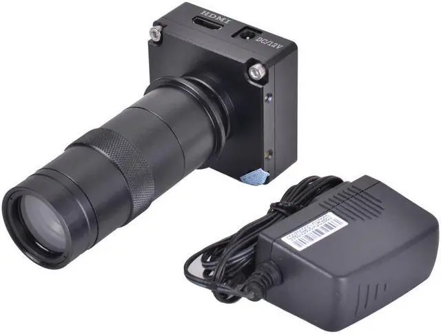 Main image of 16MP HDMI USB 1080P HD Digital Industry Video Inspection Microscope Camera Set TF Card Picture Video Recorder + 100X Camera Lens