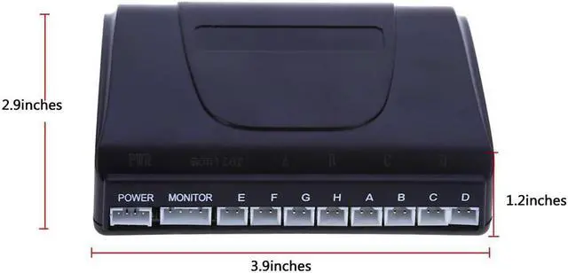 Alt view image 2 of 7 - 8 Sensors Car Parking Sensor Auto Reverse Rear Assistance Backup Park Radar Buzzer Alarm Kit Monitor System Car Alarm